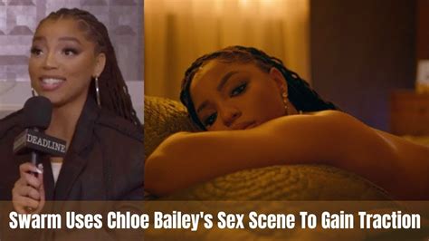 chloe swarm scene twitter|Chloe Bailey's Graphic 'Swarm' Sex Scene Sparks Huge Online .